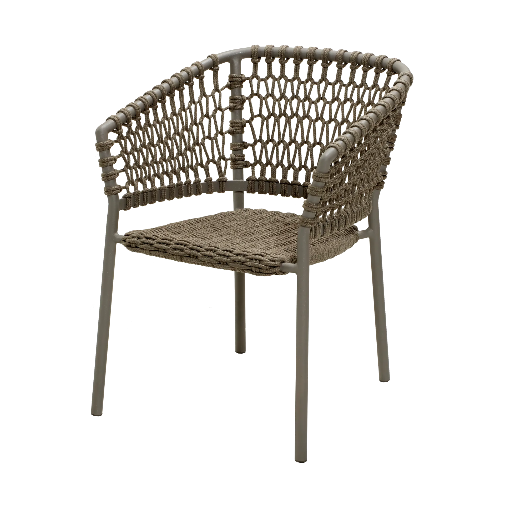 Cadeira de braços Ocean soft rope, Taupe Cane-line