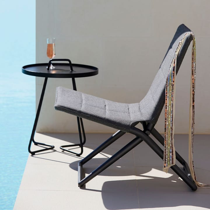 Cadeira dobrável Traveller, Cane-Line airtouch grey Cane-line