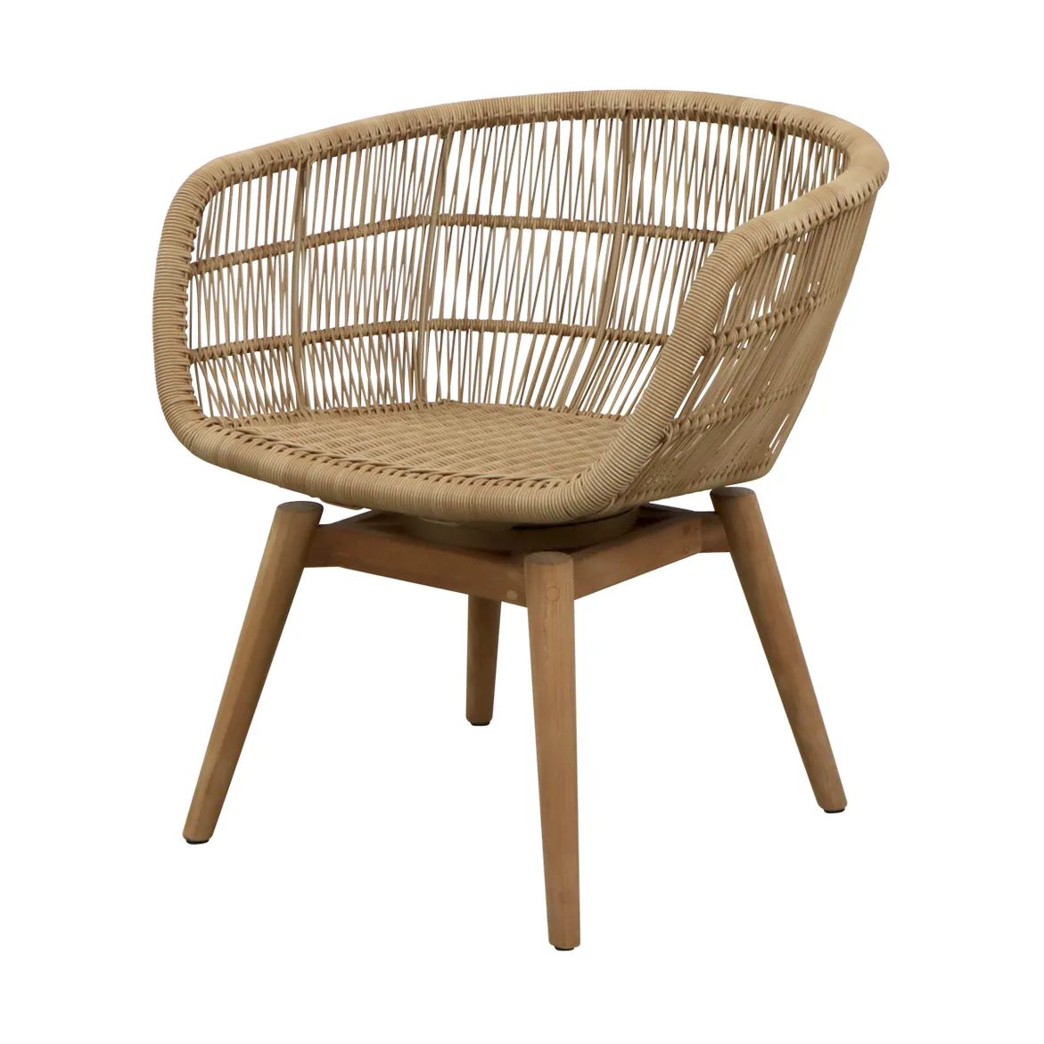 Cadeira Stay swivel, Natural (Weave) Cane-line