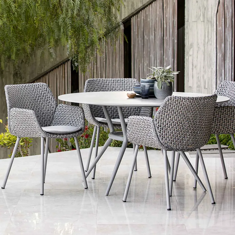 Cadeira Vibe, Light grey/grey/taupe Cane-line