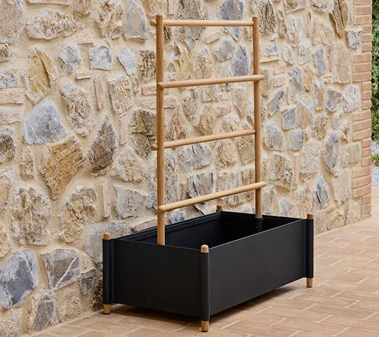 Caixa de flores Sticks 57x103 cm, Lava grey Cane-line