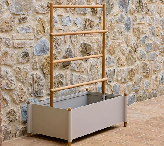 Caixa de flores Sticks 57x103 cm, Sand Cane-line