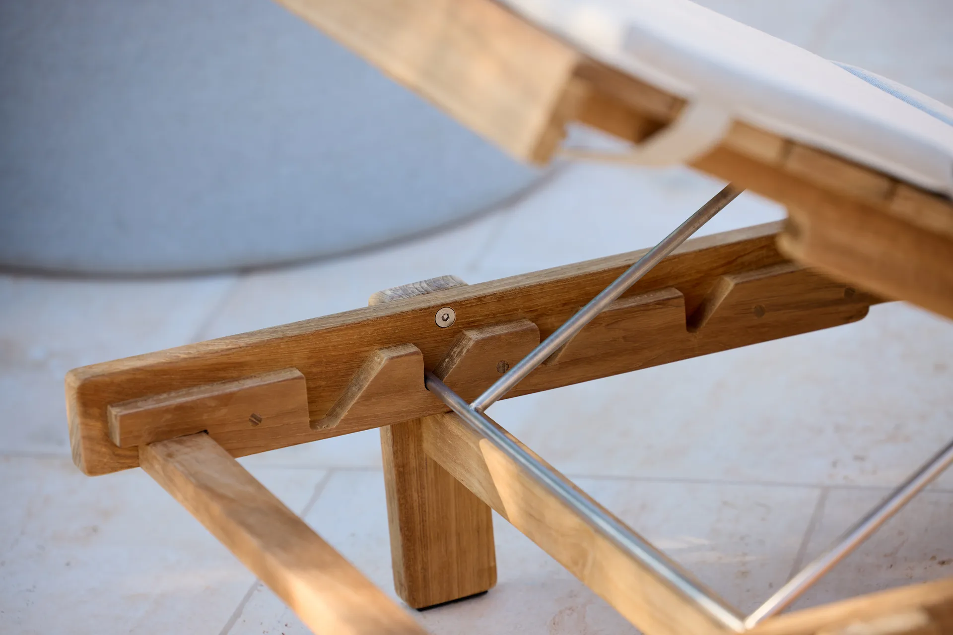 Espreguiçadeira Vista, Teca Cane-line