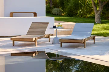 Espreguiçadeira Vista - Teca - Cane-line