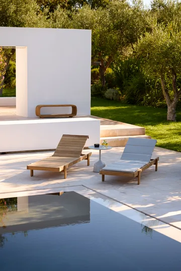 Espreguiçadeira Vista - Teca - Cane-line
