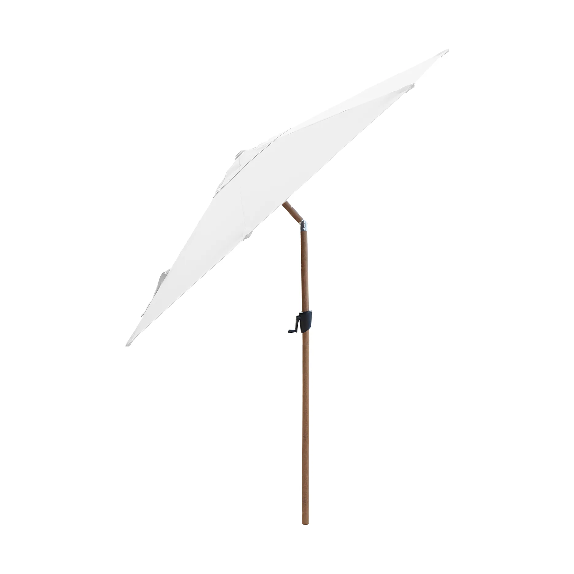 Guarda-sol Sunshade tilt Ø3 m, Woodlook-White Cane-line