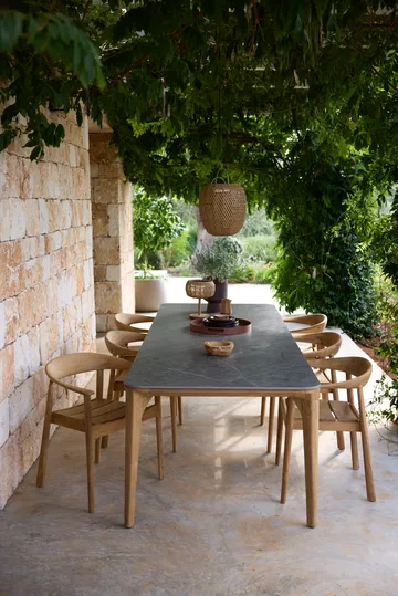 Majestic cadeira de braços - Teca - Cane-line