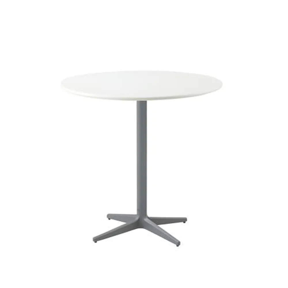 Mesa de café Drop Ø80 cm, White-light grey Cane-line