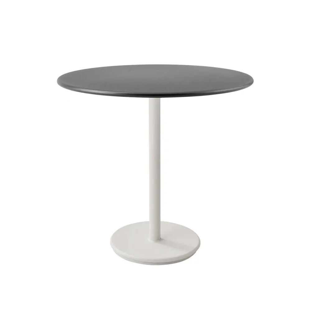 Mesa de café Go Ø80 cm, Lava grey-white Cane-line