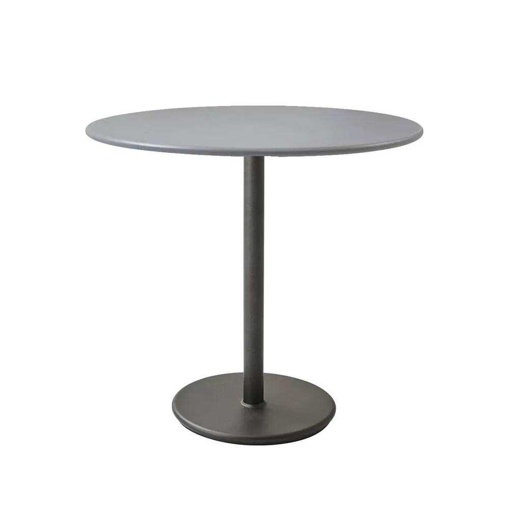 Mesa de café Go Ø80 cm, Light grey-lava grey Cane-line