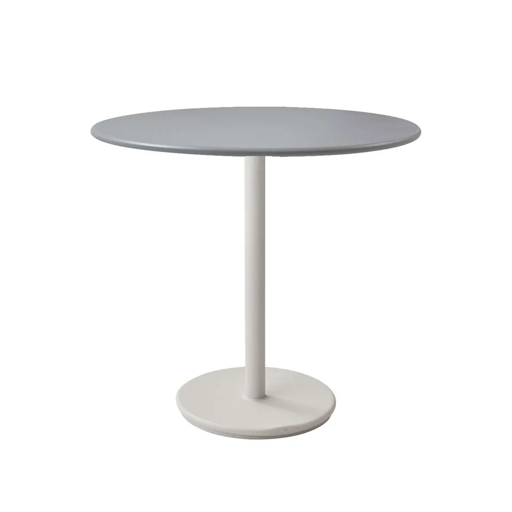 Mesa de café Go Ø80 cm, Light grey-white Cane-line