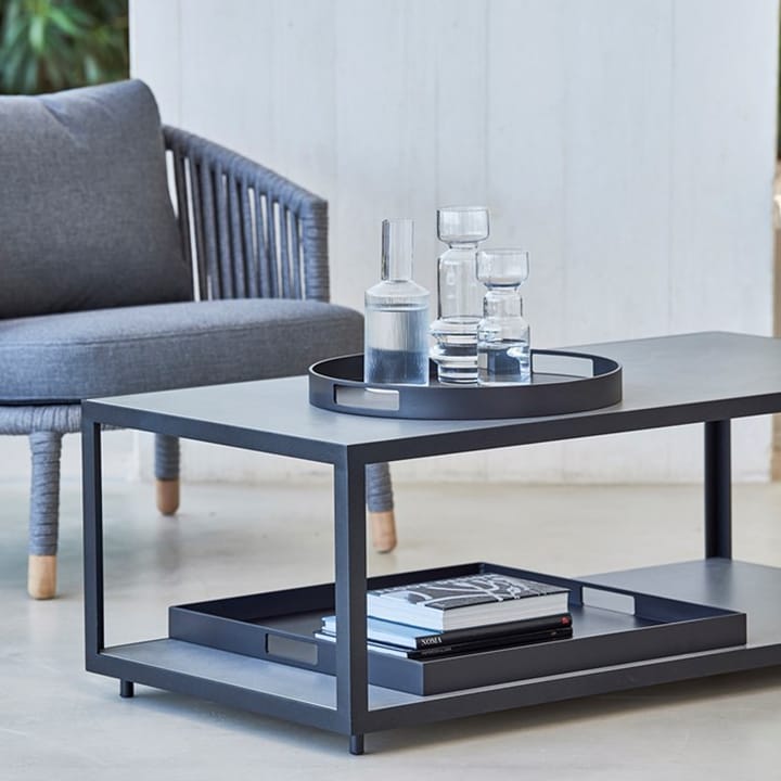 Mesa de centro Level teca 79x79 cm, White Cane-line
