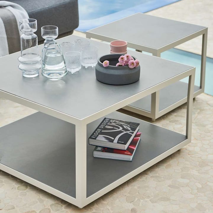 Mesa de centro Level teca 79x79 cm, White Cane-line