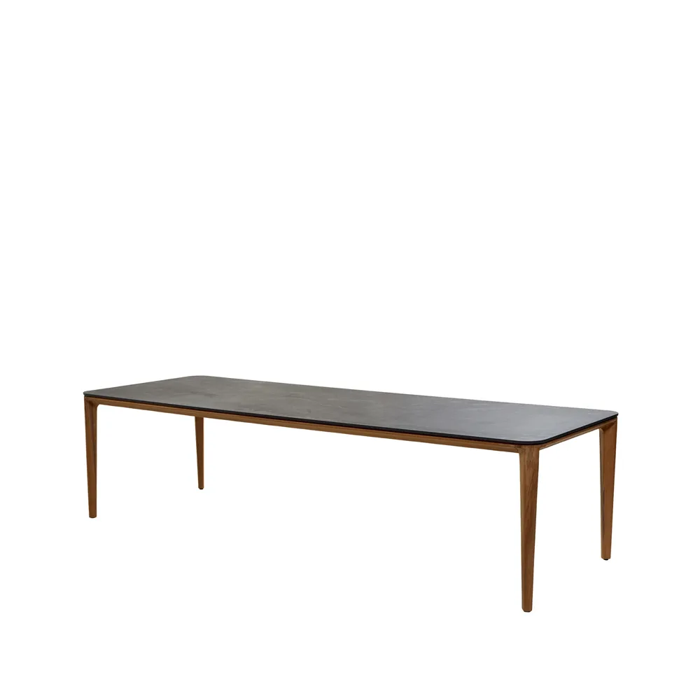 Mesa de jantar Aspect, Fossil black-teca 280 cm Cane-line