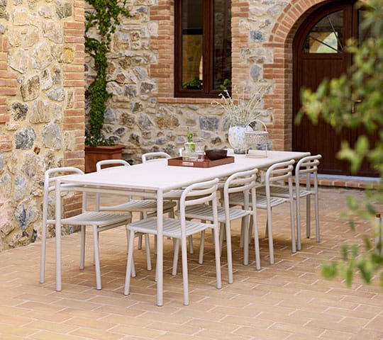 Mesa de jantar Bliss 81x81 cm, Sand Cane-line