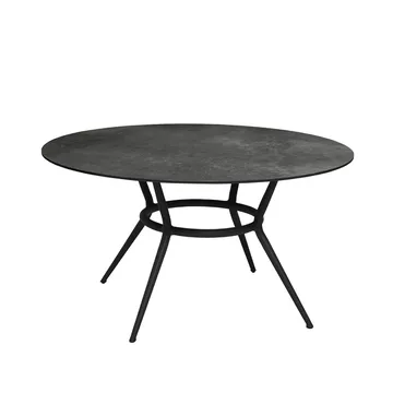 Mesa de jantar Joy - dark grey-Lava grey Ø144 cm - Cane-line