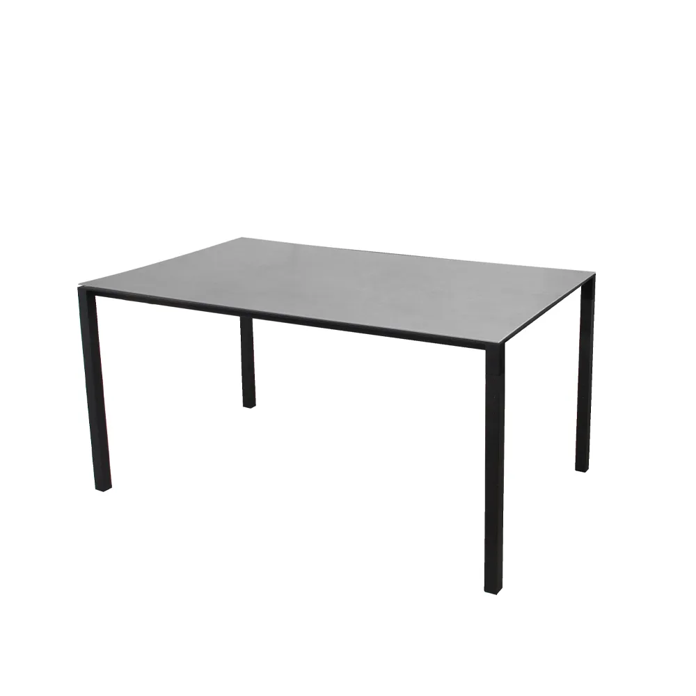 Mesa de jantar Pure, Concrete grey- lava grey 150x90 cm Cane-line