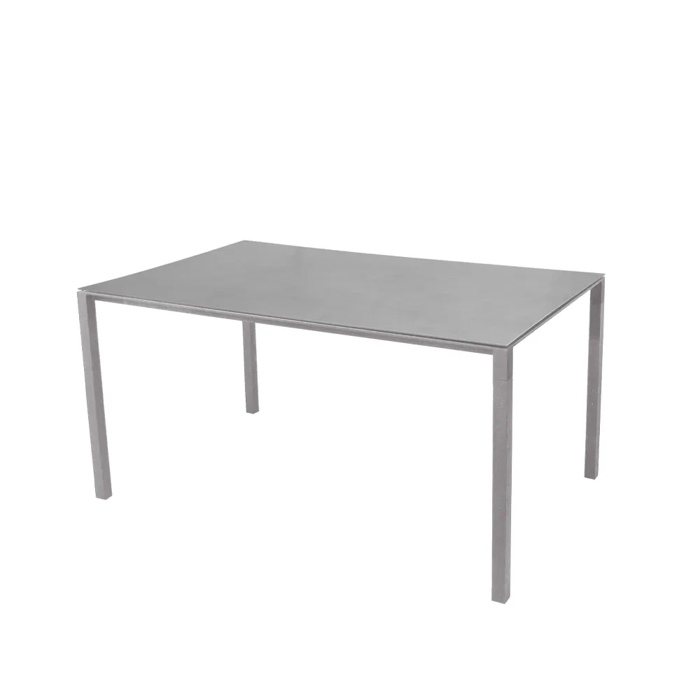 Mesa de jantar Pure, Concrete grey-light grey 150x90 cm Cane-line