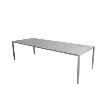 Mesa de jantar Pure - Concrete grey-light grey 280x100 cm - Cane-line