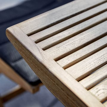 Mesa dobrável Flip 140x80x72,5 cm - Teca - Cane-line