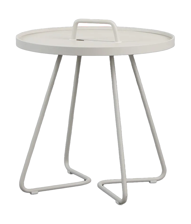 Mesa On the Move Ø44 cm, Sand Cane-line