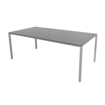 Mesa Pure 200x100 cm Basalt grey-taupe - Cane-line
