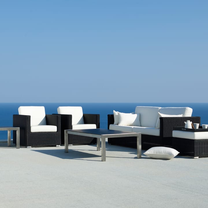 Poltrona lounge Chester, Graphite Cane-line