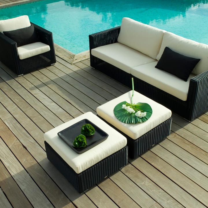 Poltrona lounge Chester, Graphite Cane-line