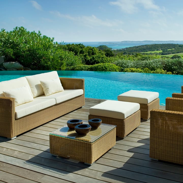 Poltrona lounge Chester, Graphite Cane-line