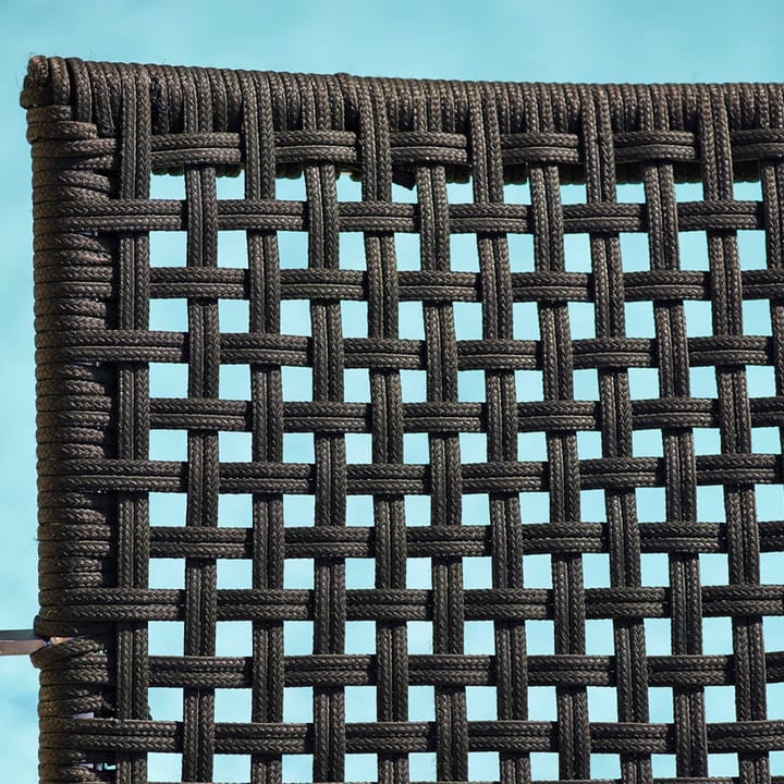 Poltrona lounge de palha, Anthracite Cane-line