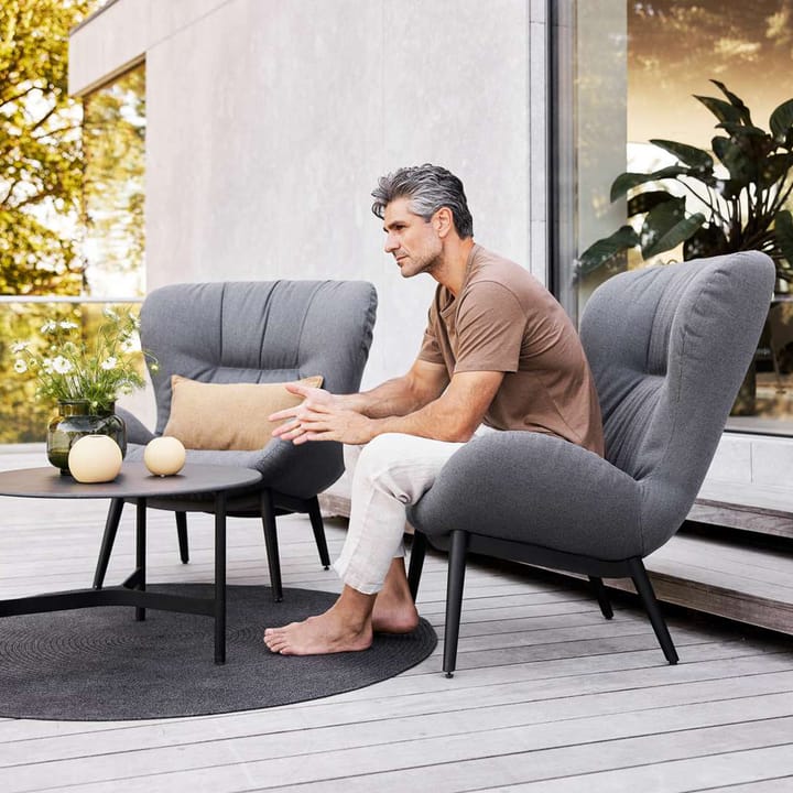 Poltrona lounge Serene, Cane-Line airtouch grey Cane-line