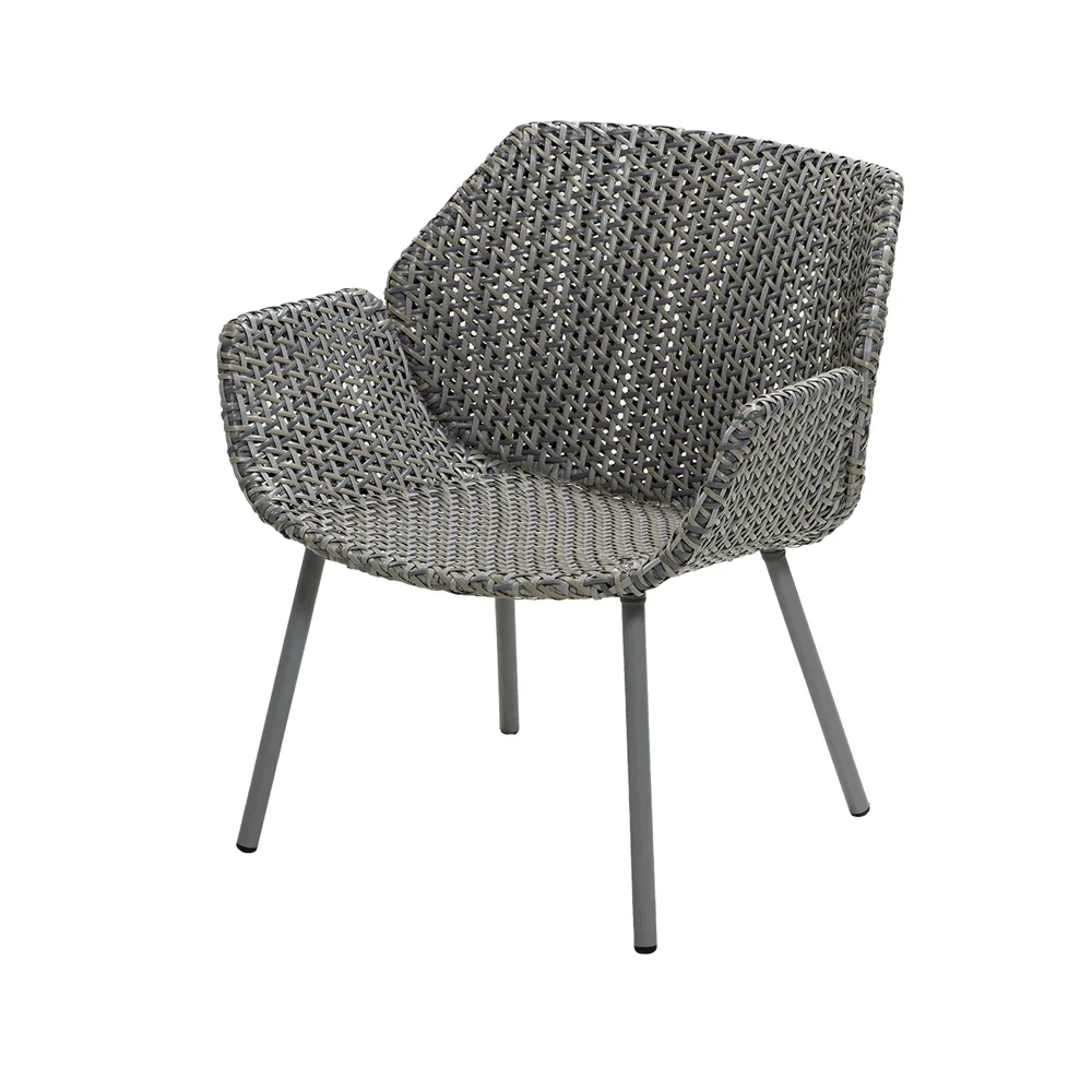 Poltrona lounge Vibe, Light grey/grey/taupe Cane-line