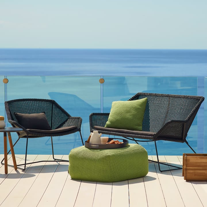 Sofá Breeze 2 lugares weave, Light grey Cane-line