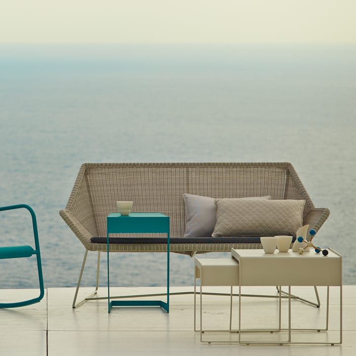 Sofá Breeze 2 lugares weave, Light grey Cane-line