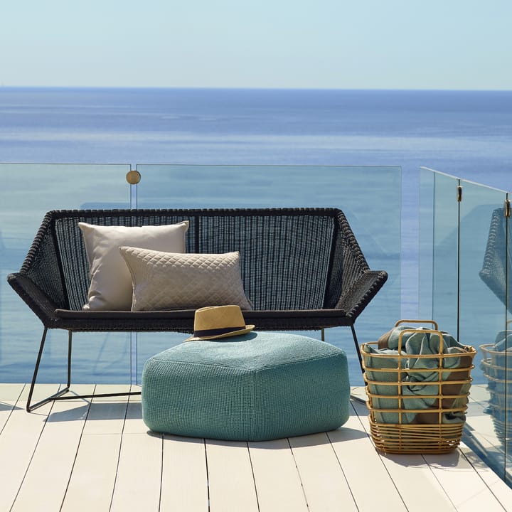 Sofá Breeze 2 lugares weave, Light grey Cane-line