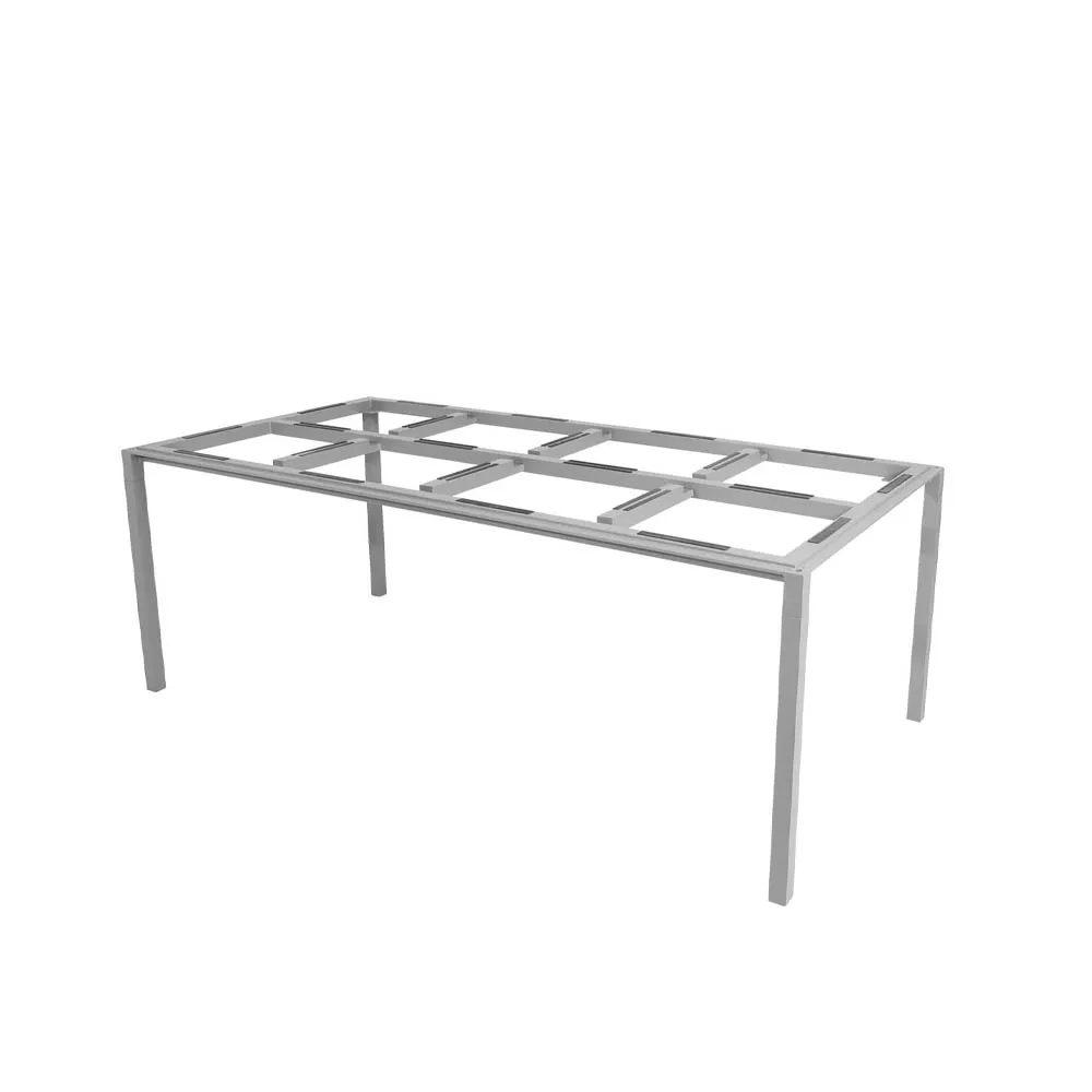 Suporte de mesa Pure 200x100x73 cm, Light grey Cane-line