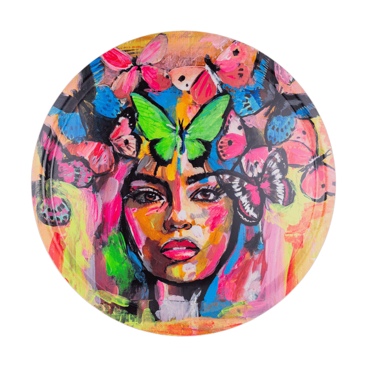 Coming back to life bandeja Ø46 cm - Multicolor - Carolina Gynning
