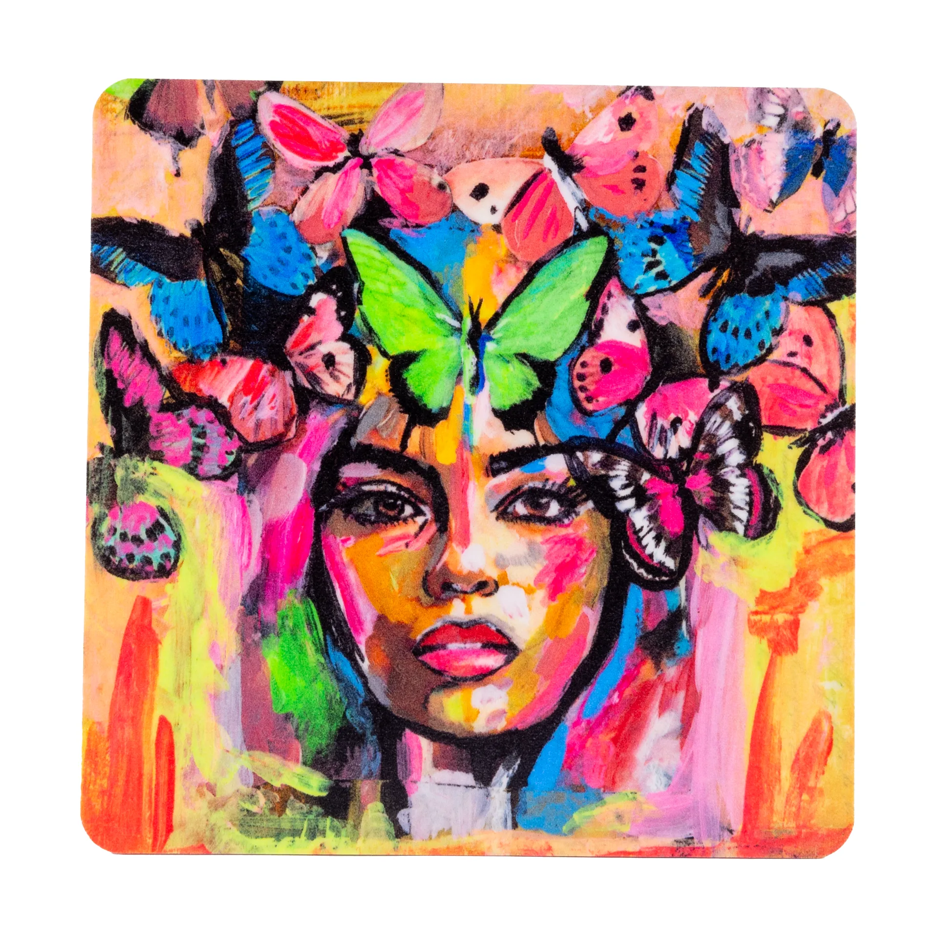 Coming back to life porta-copos 9x9 cm, Multicolor Carolina Gynning