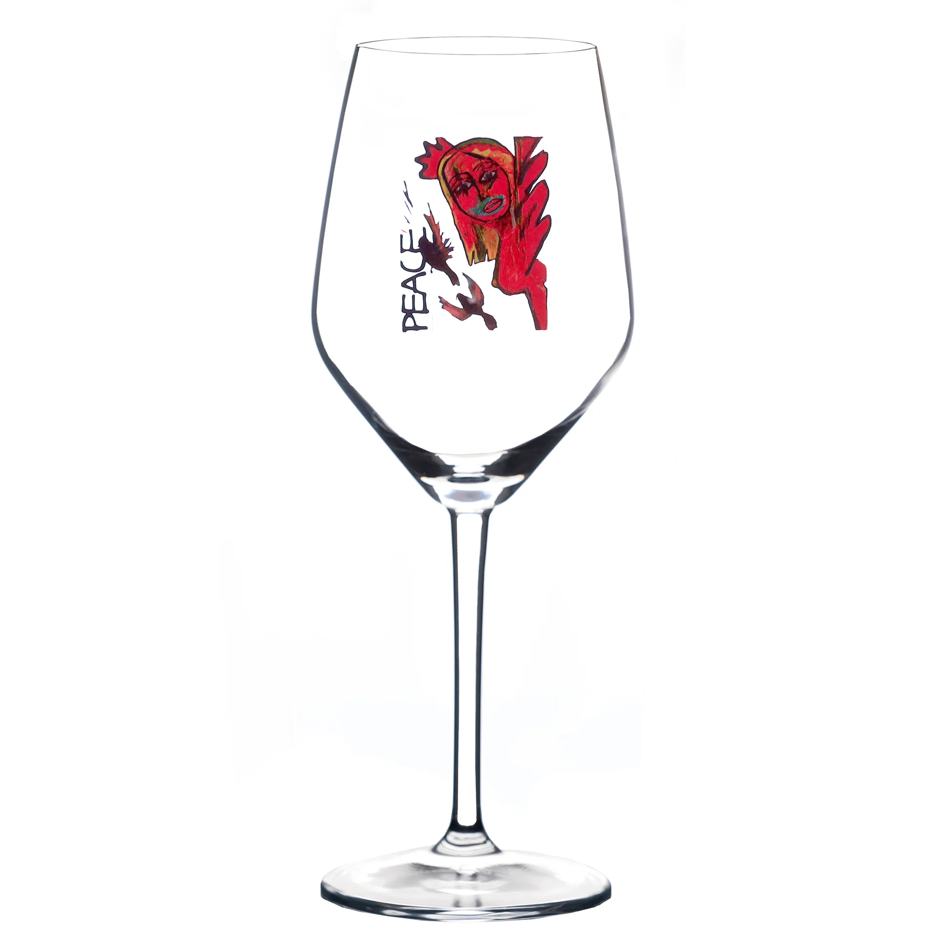 Copo de rosé/vinho branco Scream Peace, 40 cl Carolina Gynning