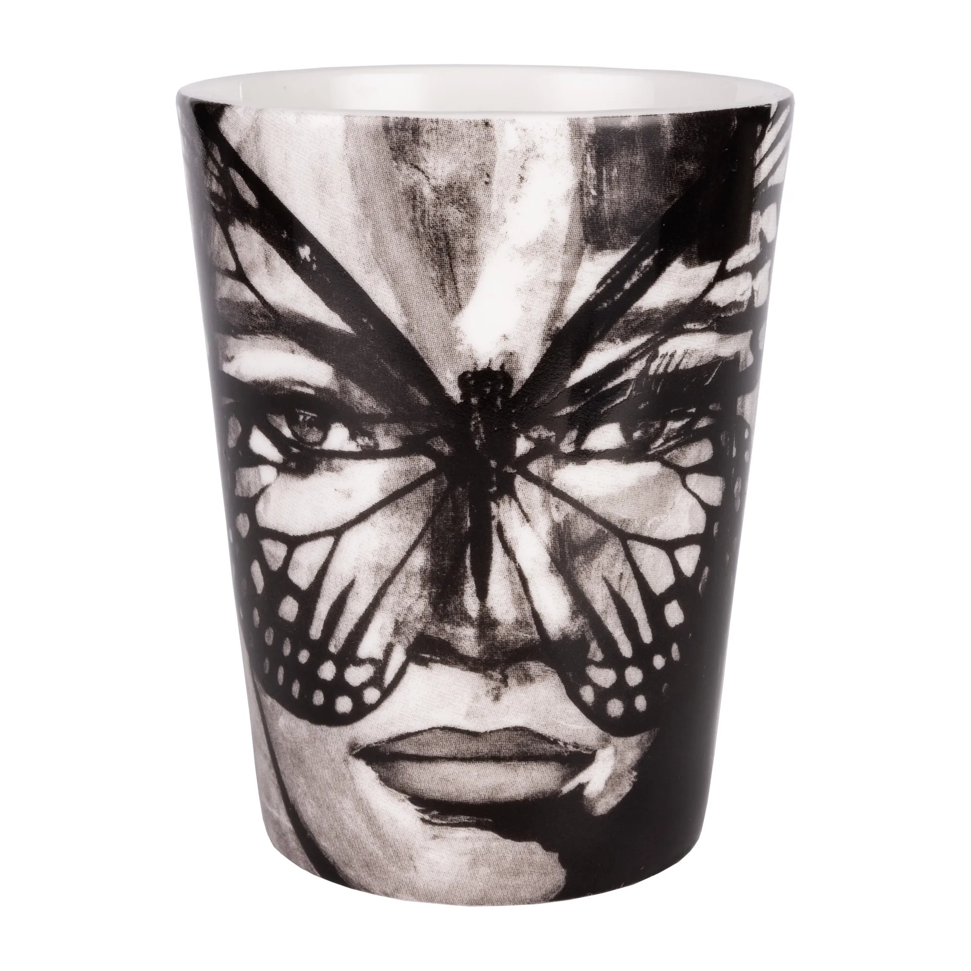Golden Butterfly caneca 35 cl, Black-white Carolina Gynning