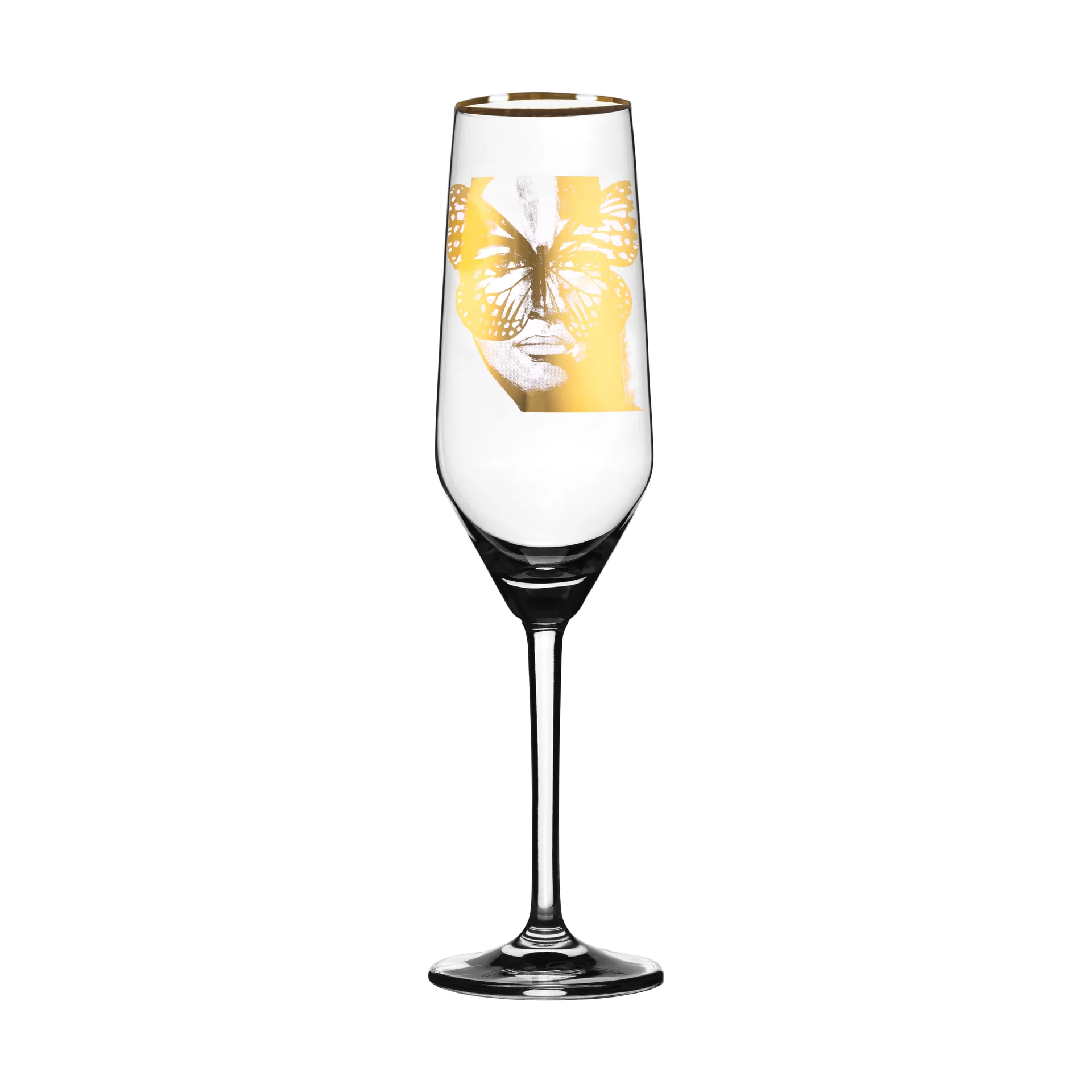 Taça de champanhe Golden Butterfly 30 cl, Gold Carolina Gynning