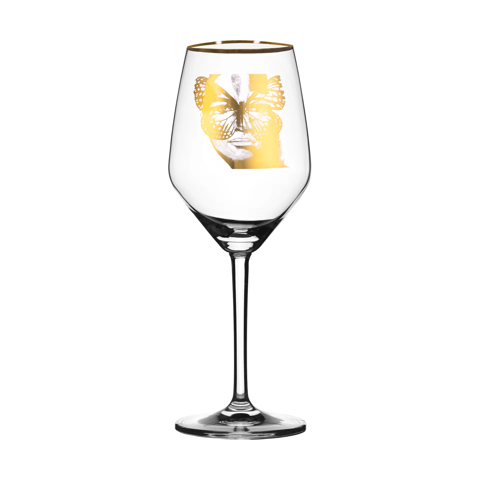 Taça de vinho rosé Golden Butterfly 40 cl, Gold Carolina Gynning