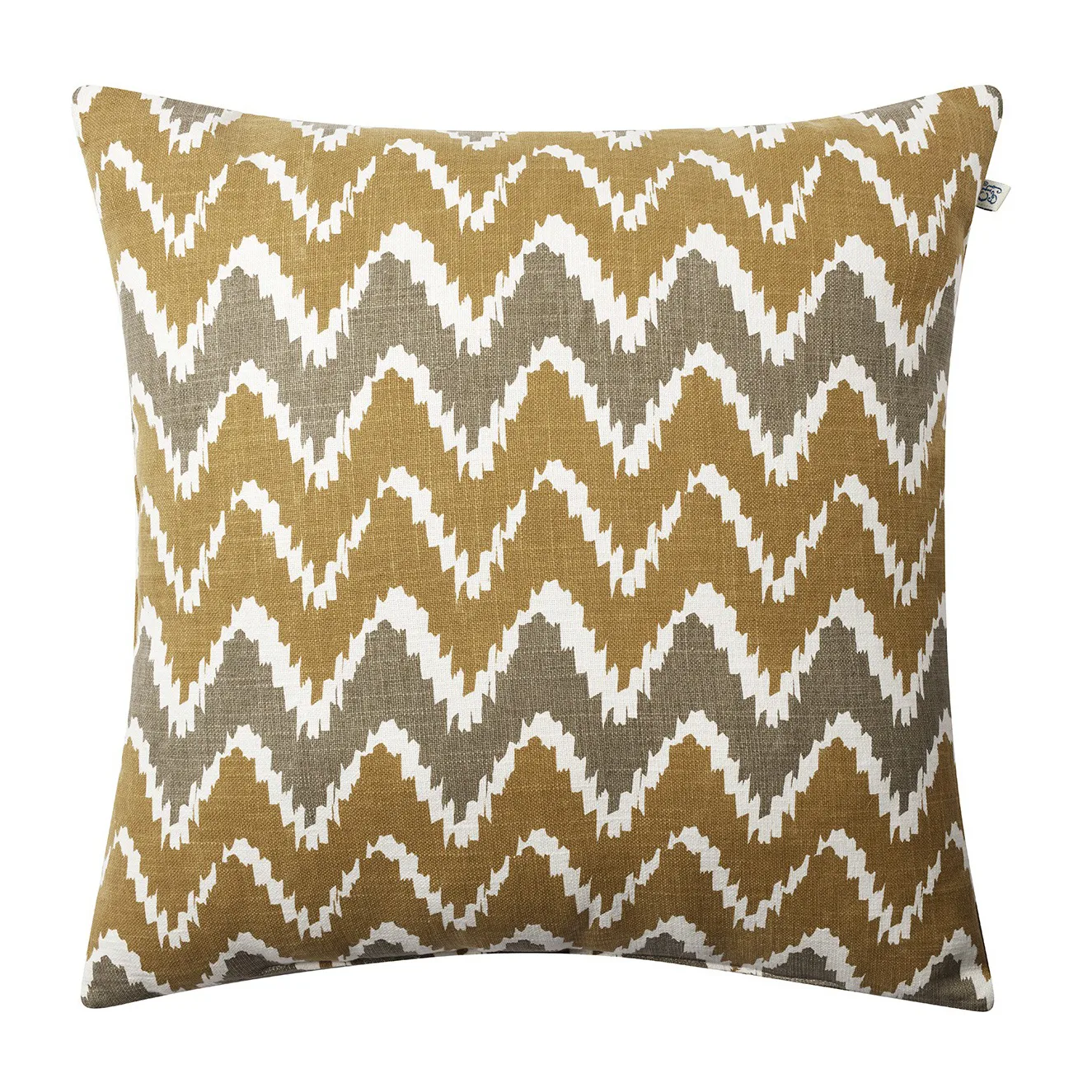 Almofada exterior Ikat Bangalore 50x50 cm, Beige-shitake Chhatwal & Jonsson
