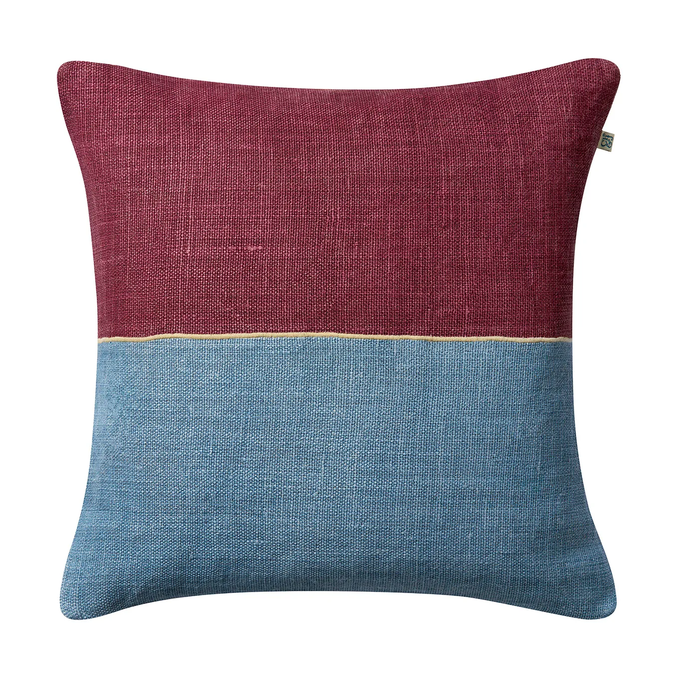 Amol capa de almofada 50x50 cm, Ruby-dusty blue Chhatwal & Jonsson