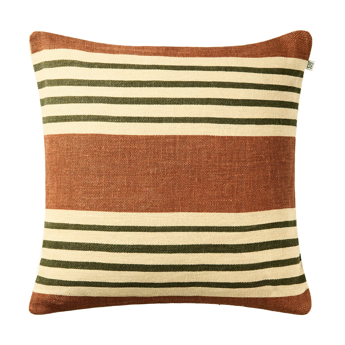 Aria capa de almofada, Apricot orange-cactus green, 50x50 cm Chhatwal & Jonsson