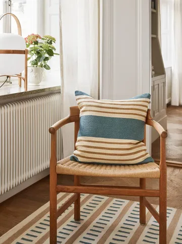 Aria capa de almofada - Heaven blue-khaki, 50x50 cm - Chhatwal & Jonsson