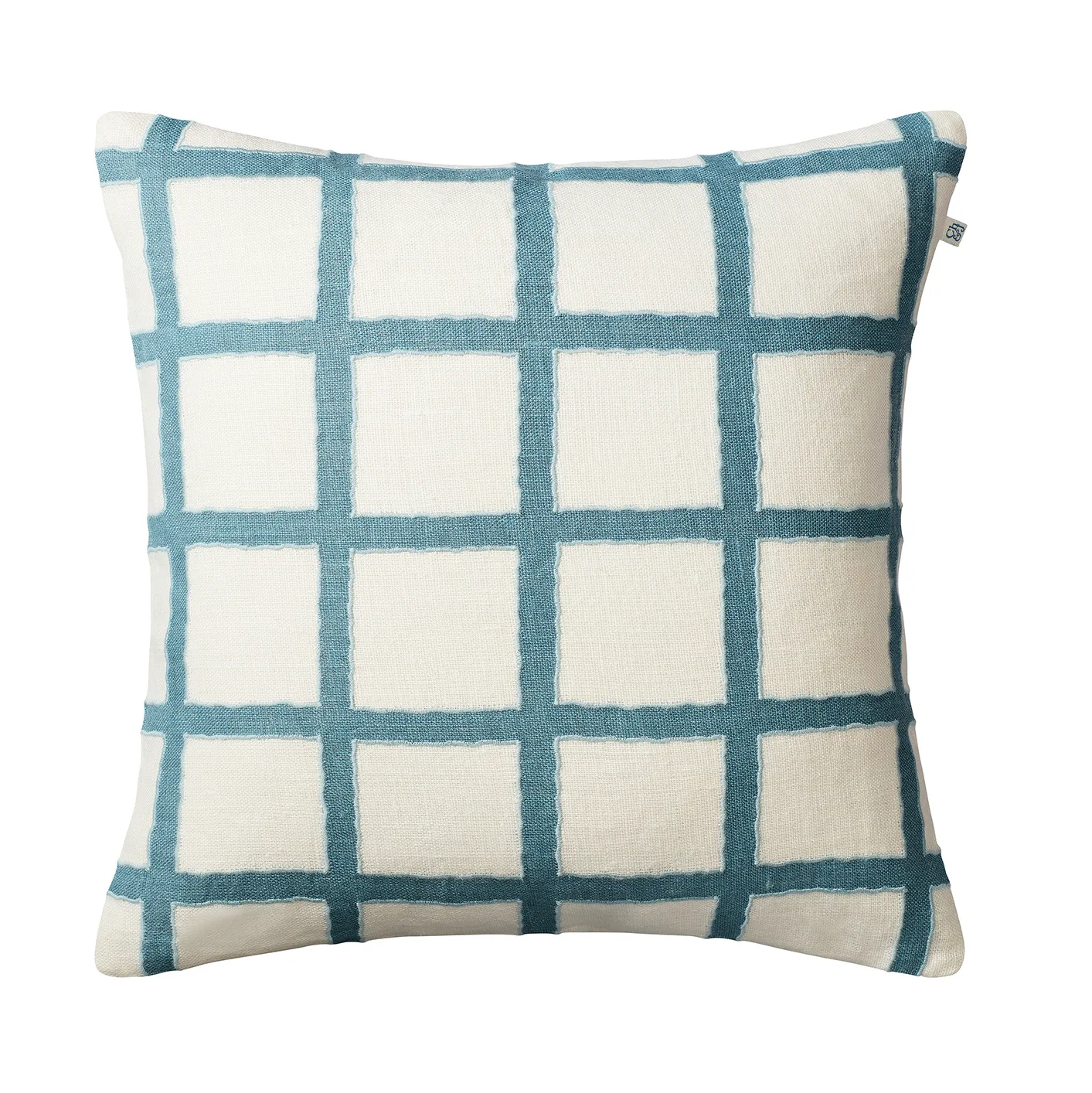 Capa de almofada Amar 50x50 cm, white-blue-aqua Chhatwal & Jonsson