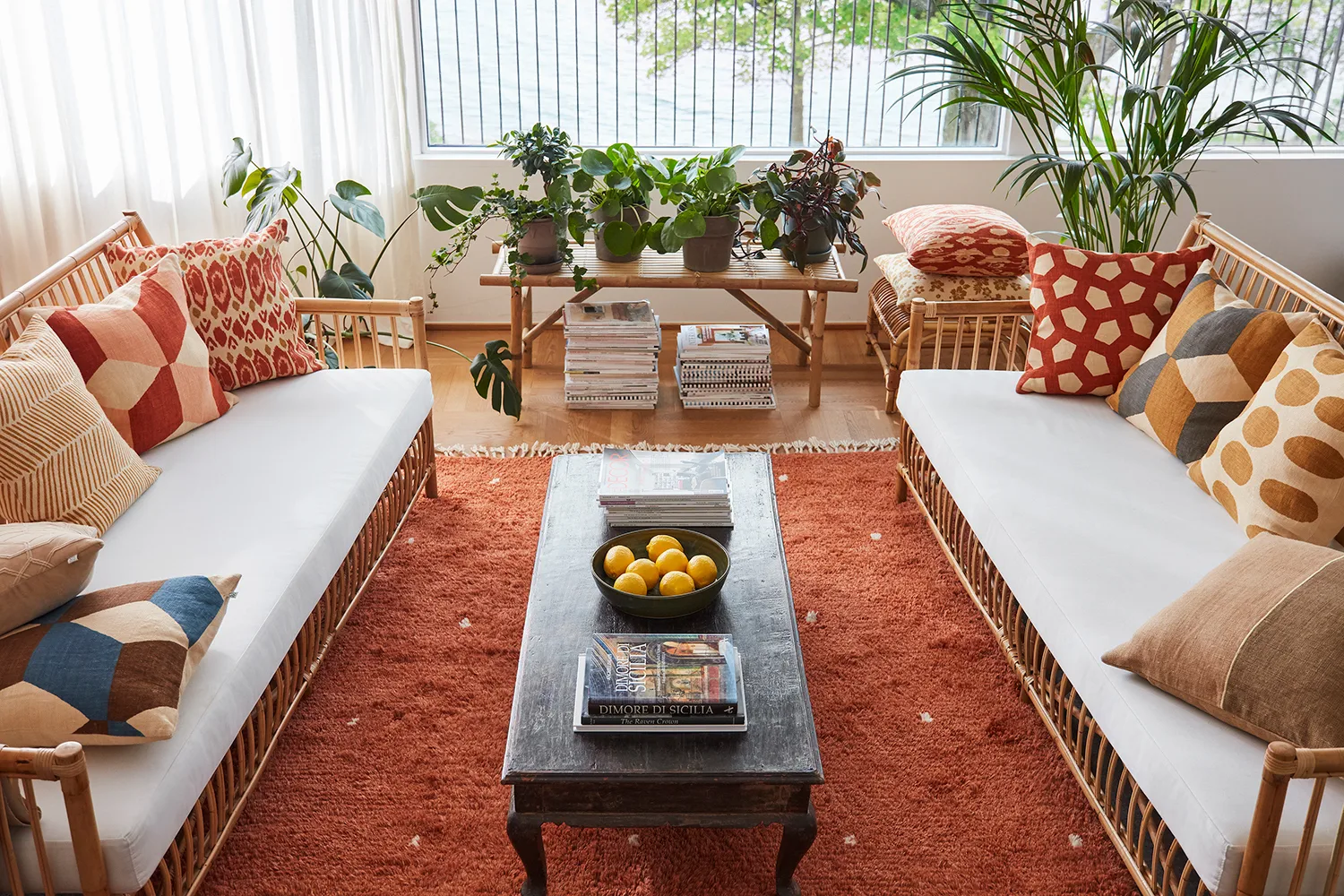 Capa de almofada Asim 50x50 cm, Light beige-spicy yellow Chhatwal & Jonsson