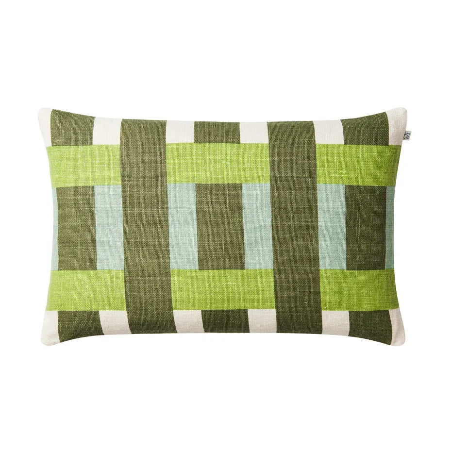 Capa de almofada Benaras, Cactus green-lime-aqua, 40x60 cm Chhatwal & Jonsson