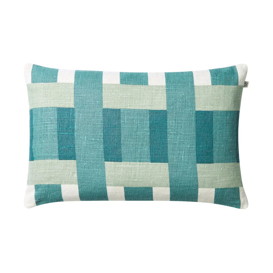 Capa de almofada Benaras, Heaven blue-aqua-palace blue, 40x60 cm Chhatwal & Jonsson